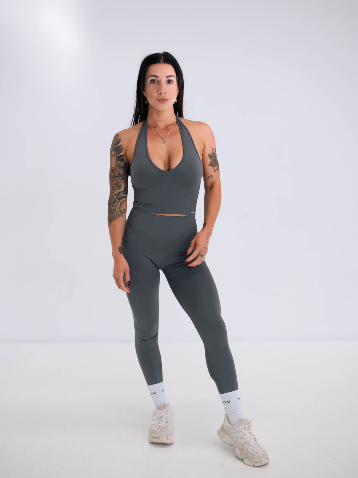 Slate Sculpt Seamless Tights