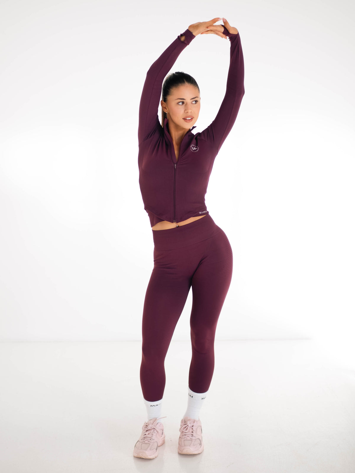 Merlot Sculpt Seamless Jacket