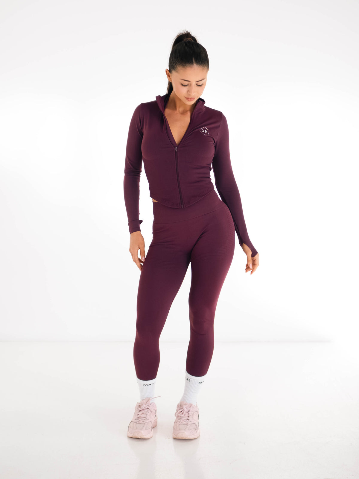 Merlot Sculpt Seamless Tights