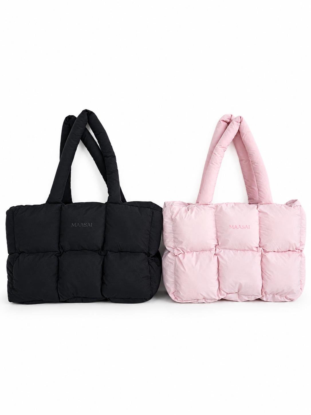 Blush Puff Tote