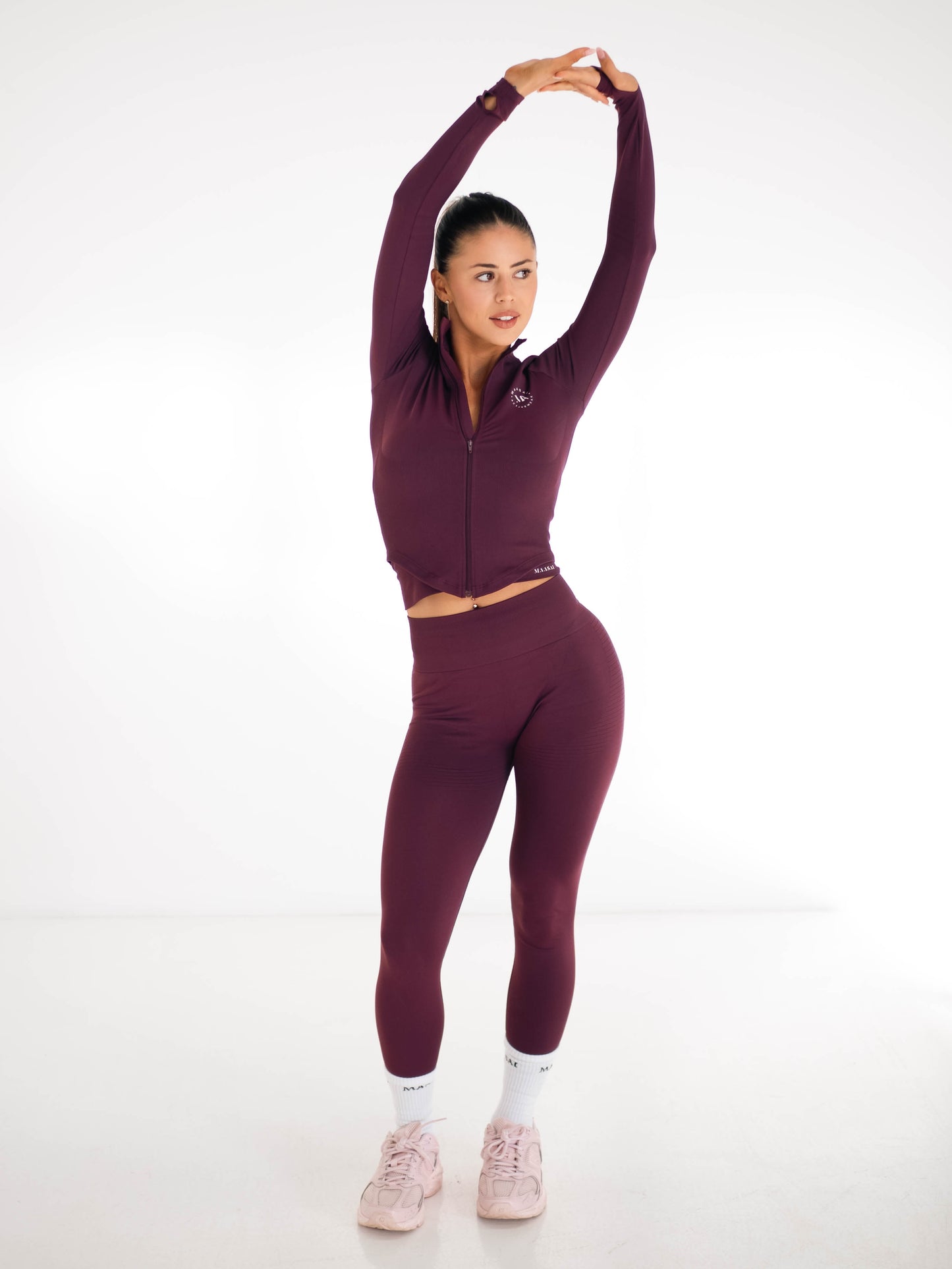 Merlot Sculpt Seamless Jacket