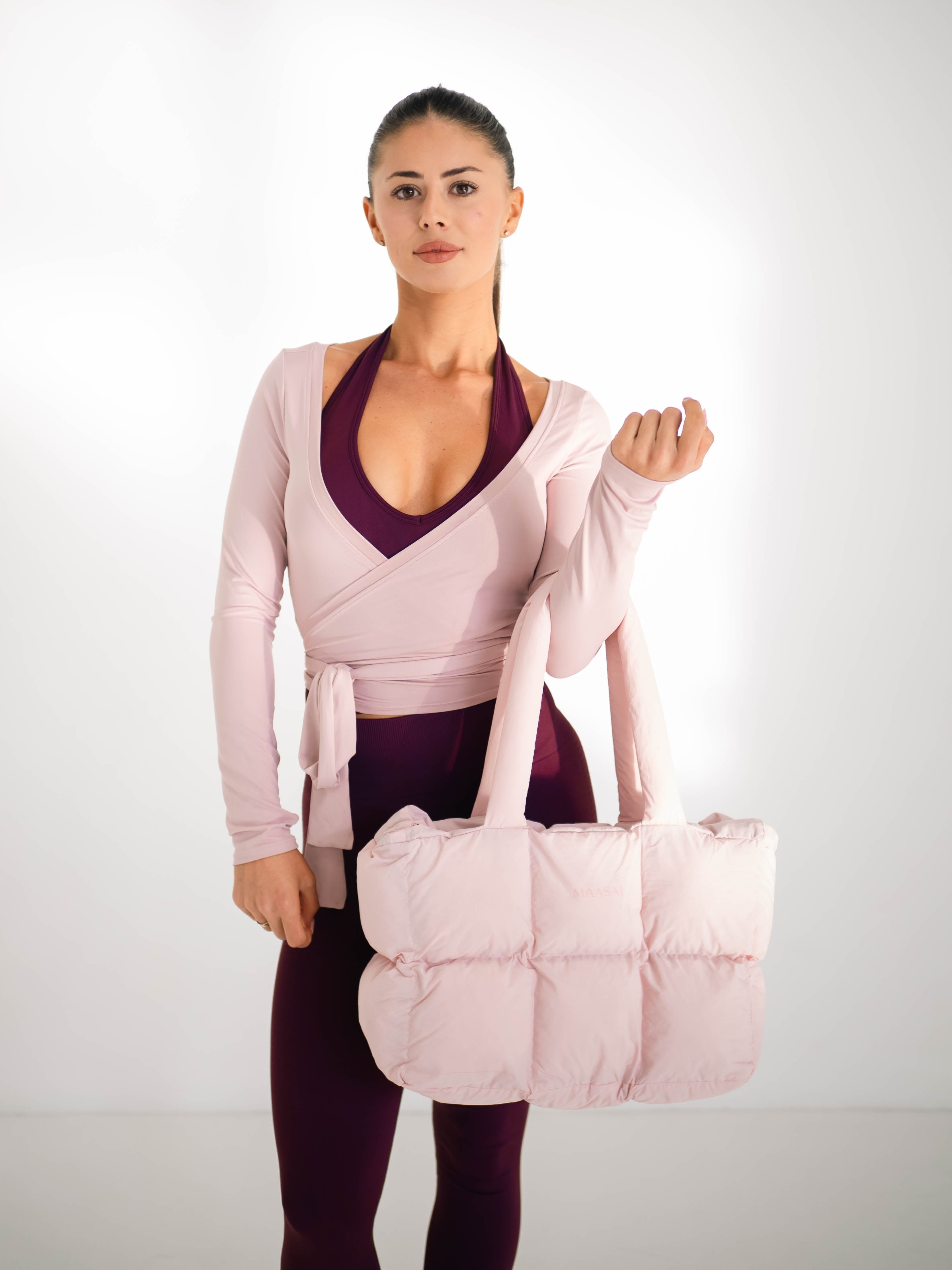 Blush Puff Tote