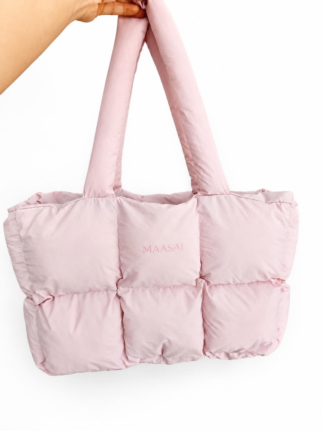 Blush Puff Tote